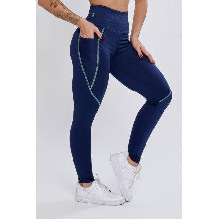 CALÇA LEGGING AZUL
